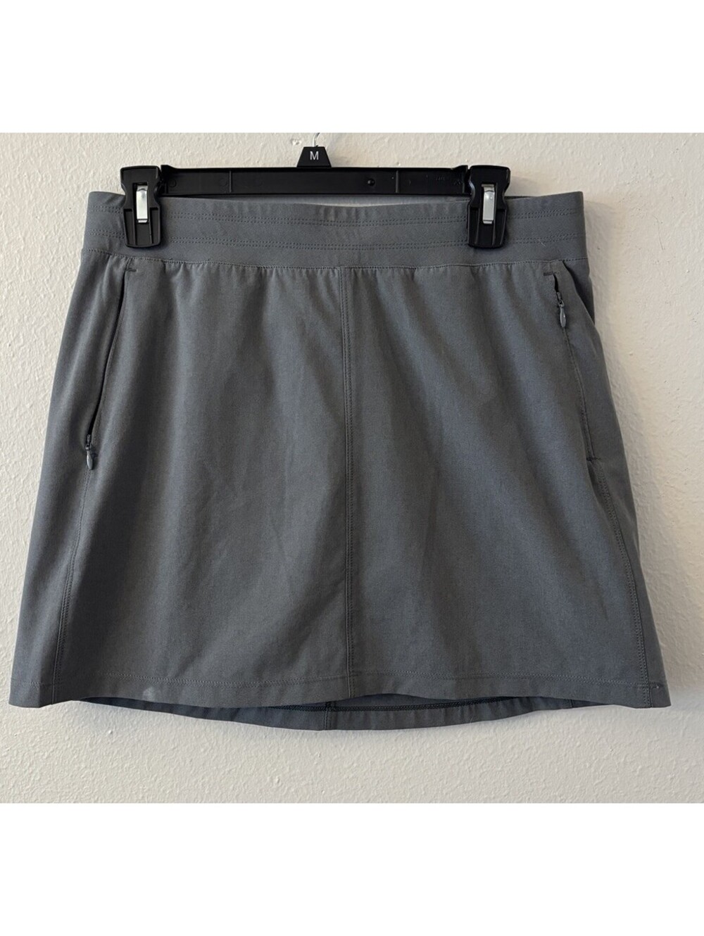 KUHL Free flex Skort Athletic Grey Zippered Pockets Size Small